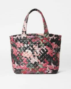 Dahlia Camo Large Metro Tote Deluxe