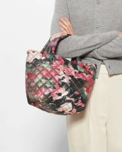 Dahlia Camo Mini Metro Tote Deluxe