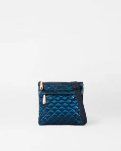 Midnight Liquid Metro Flat Crossbody