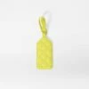 Acid Yellow Luggage Tag