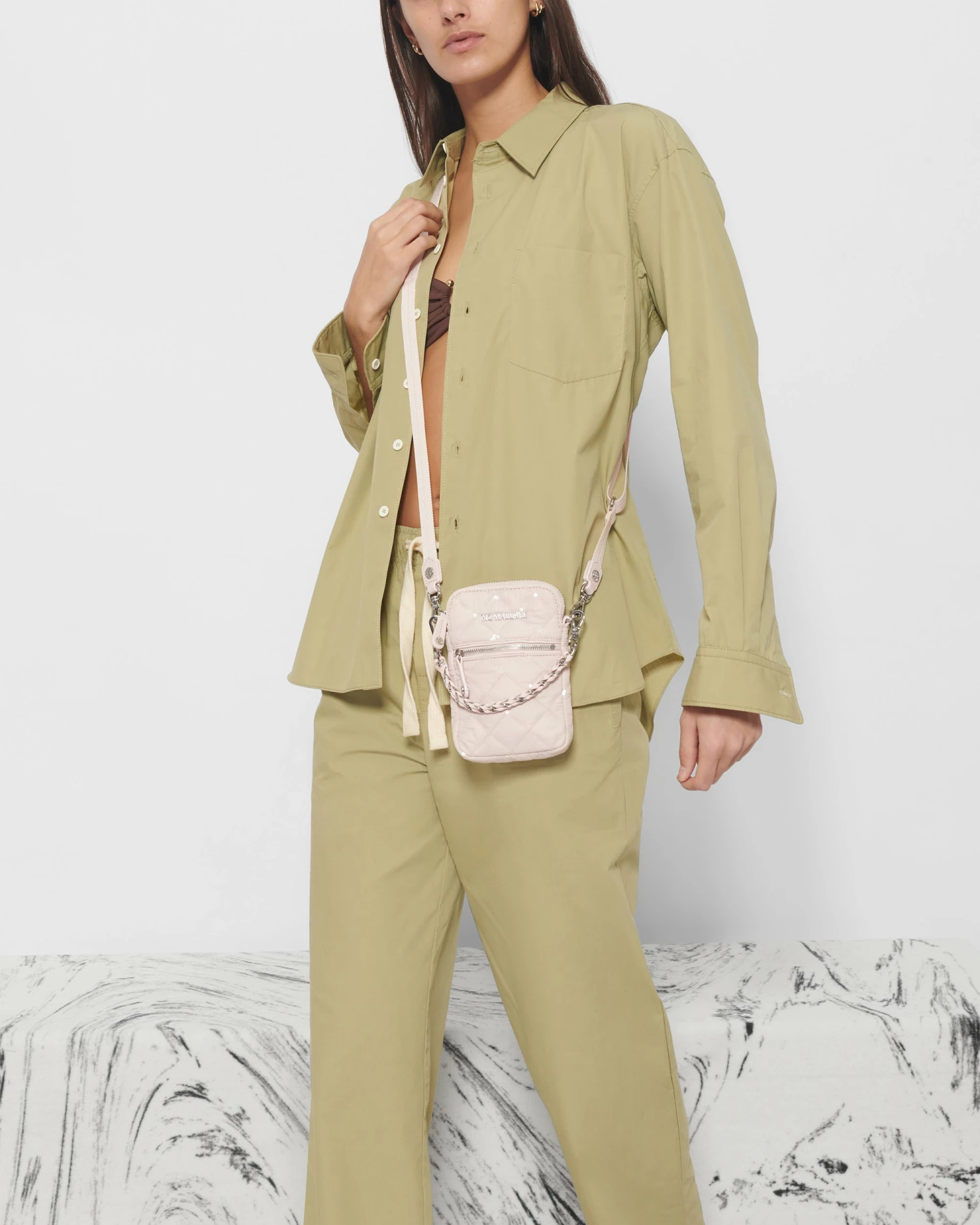 Rose Rec With Sequin Micro Crosby - Image 5