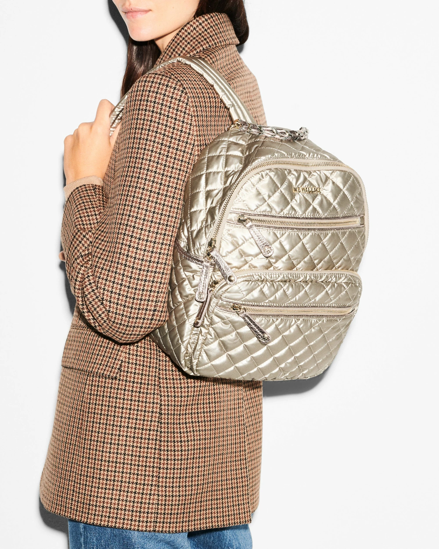 Quartz Pearl Small Crosby Backpack - Image 2