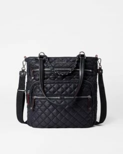 Black Crosby Magazine Tote