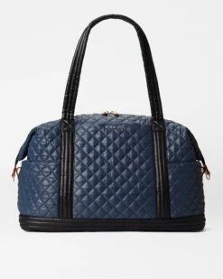 Navy & Black Empire Weekender