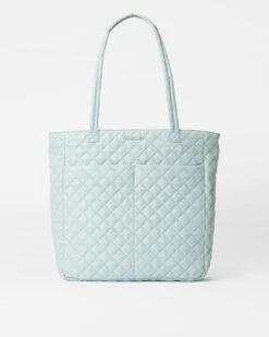 Silver Blue Large Metro Quatro Tote