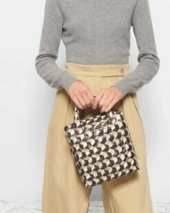 Autumn Geo Mini Metro Box Tote