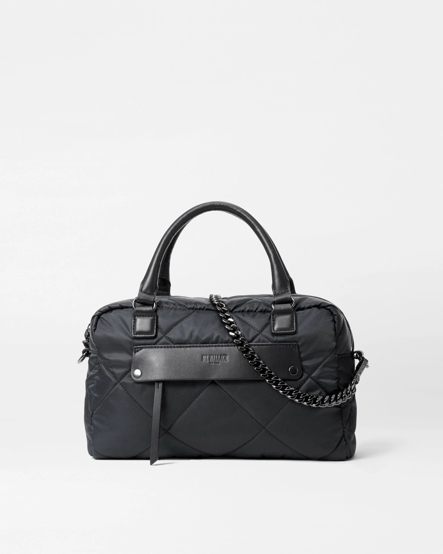 Black Madison Satchel