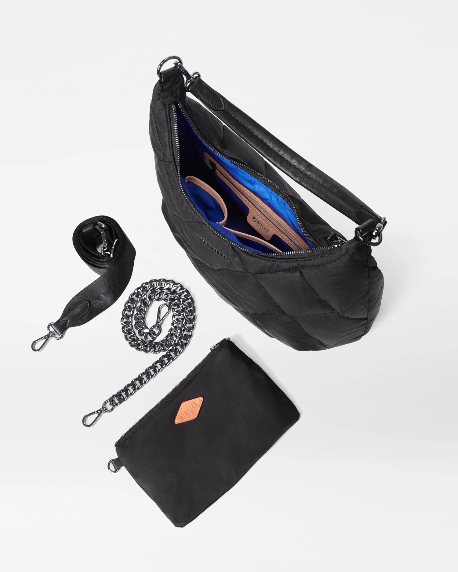Black Madison Shoulder Bag - Image 4