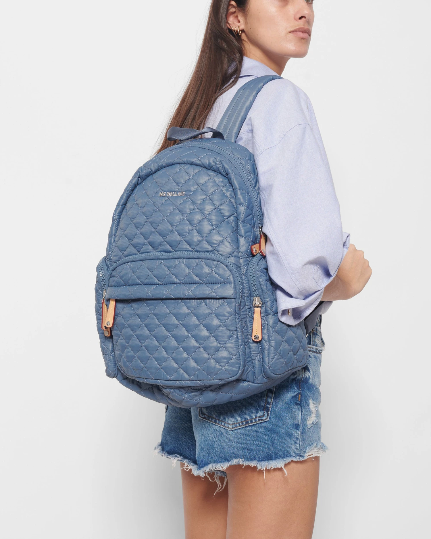 Denim Rec Pocket Metro Backpack - Image 2