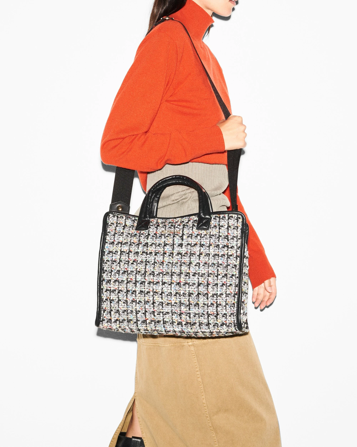 Boucle Medium Metro Box Tote - Image 6