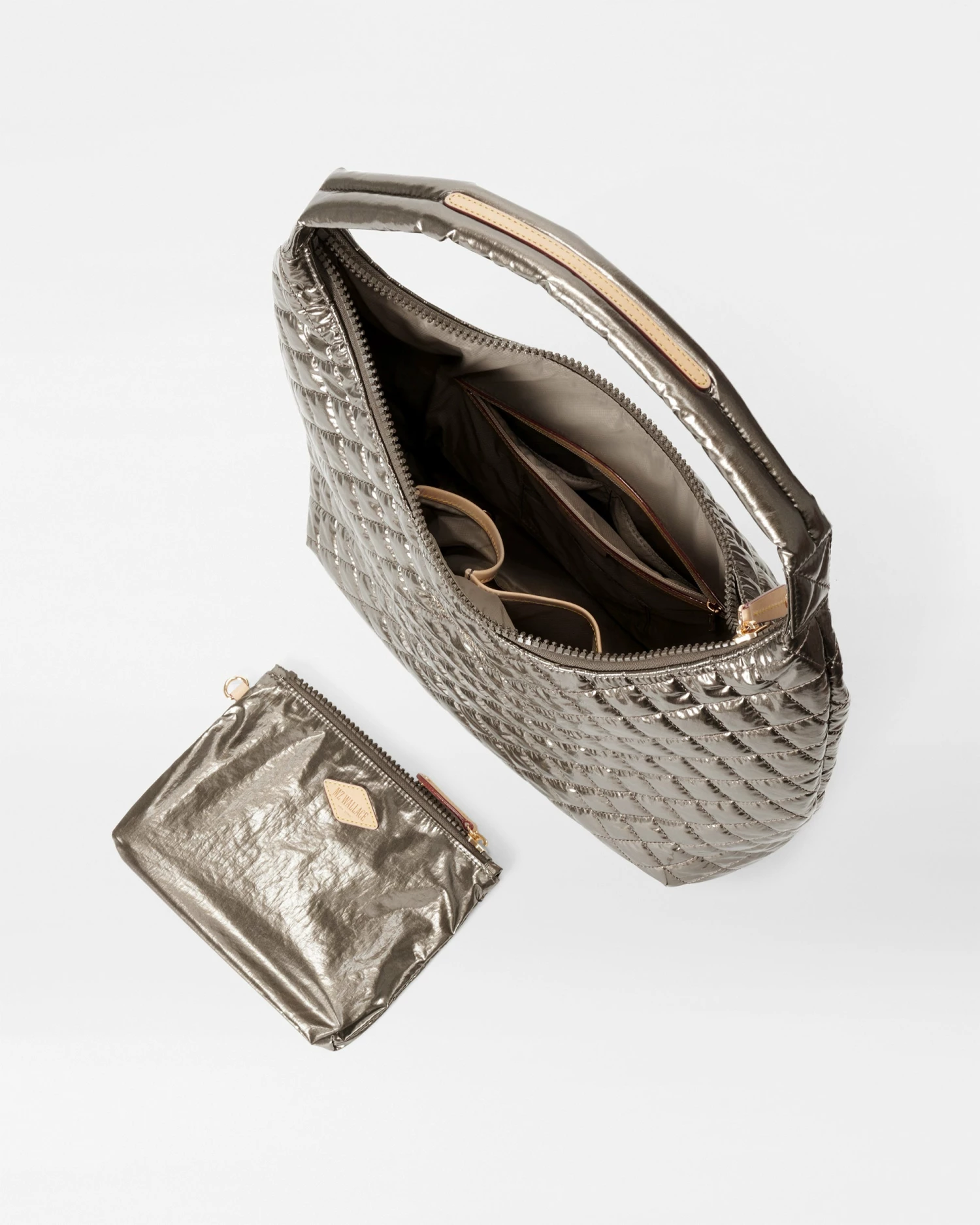 Moondust Metallic Lacquer Large Metro Shoulder - Image 4