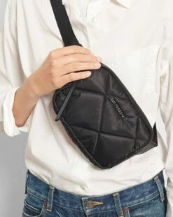 Black Madison Belt Bag