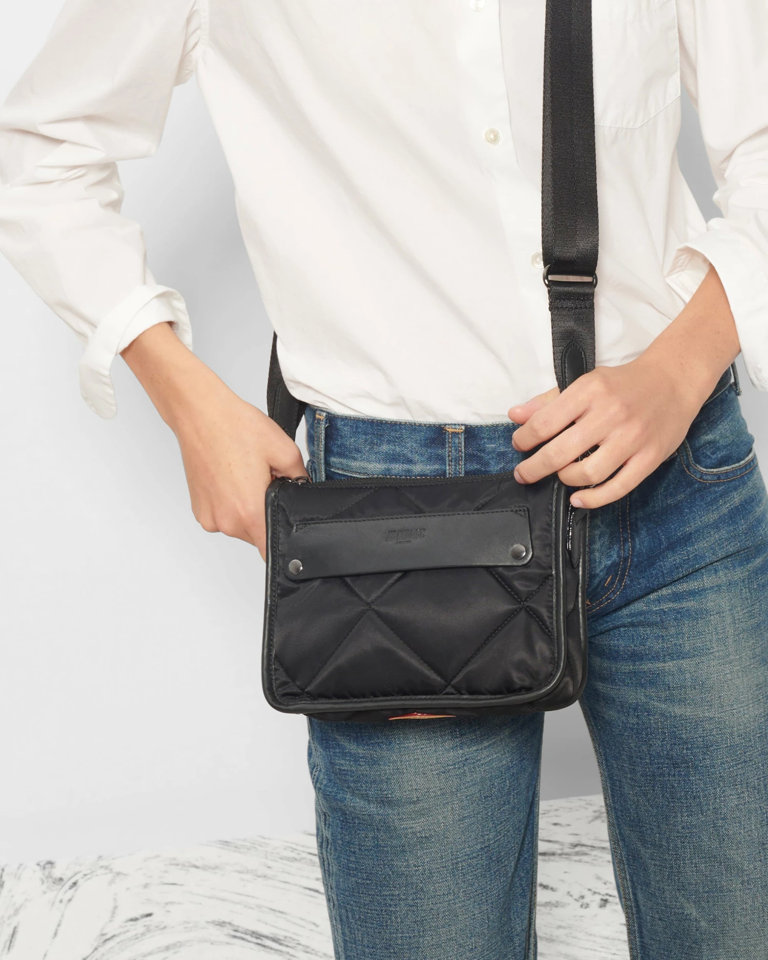 Black Madison Convertible Crossbody - Image 2
