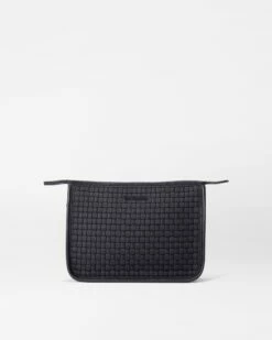 Black Woven Clutch