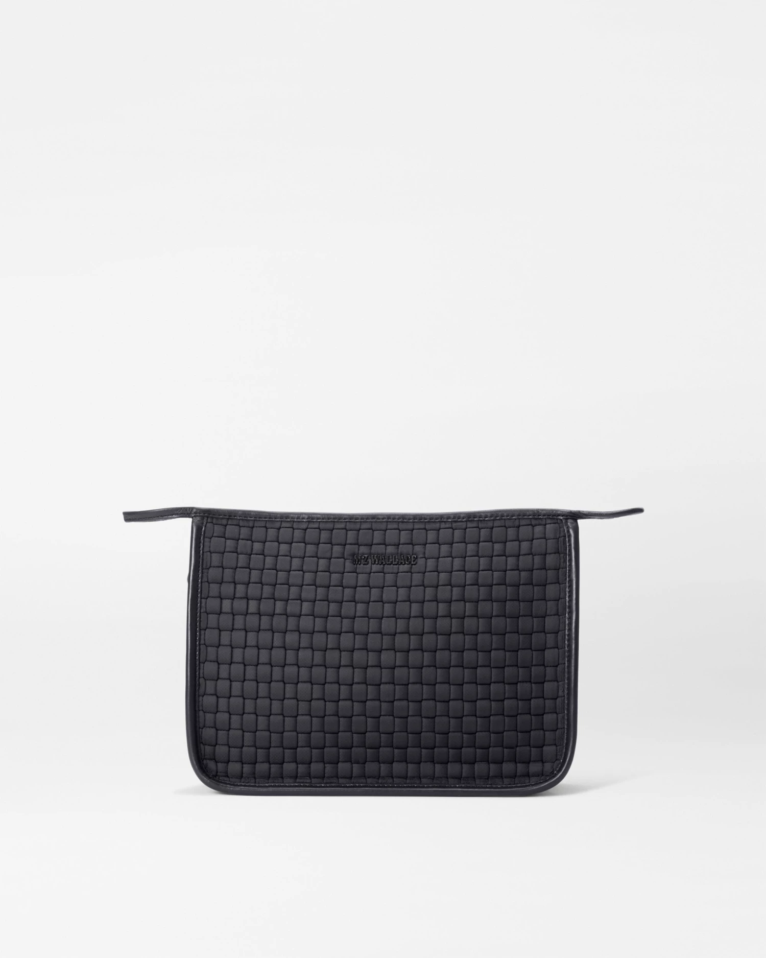 Black Woven Clutch