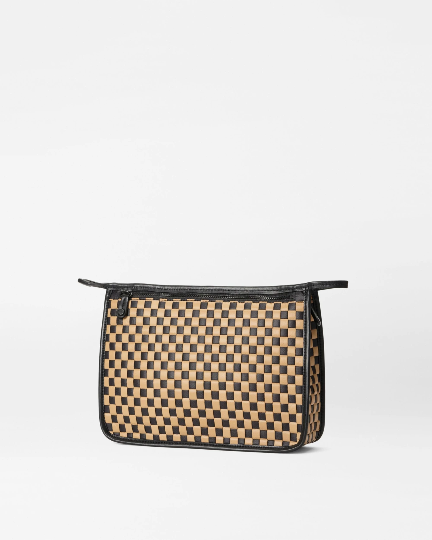 Camel & Black Woven Clutch - Image 3