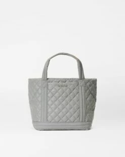 Silver Reflective Small Empire Tote