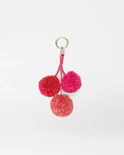 Multi Raffia Pom Poms