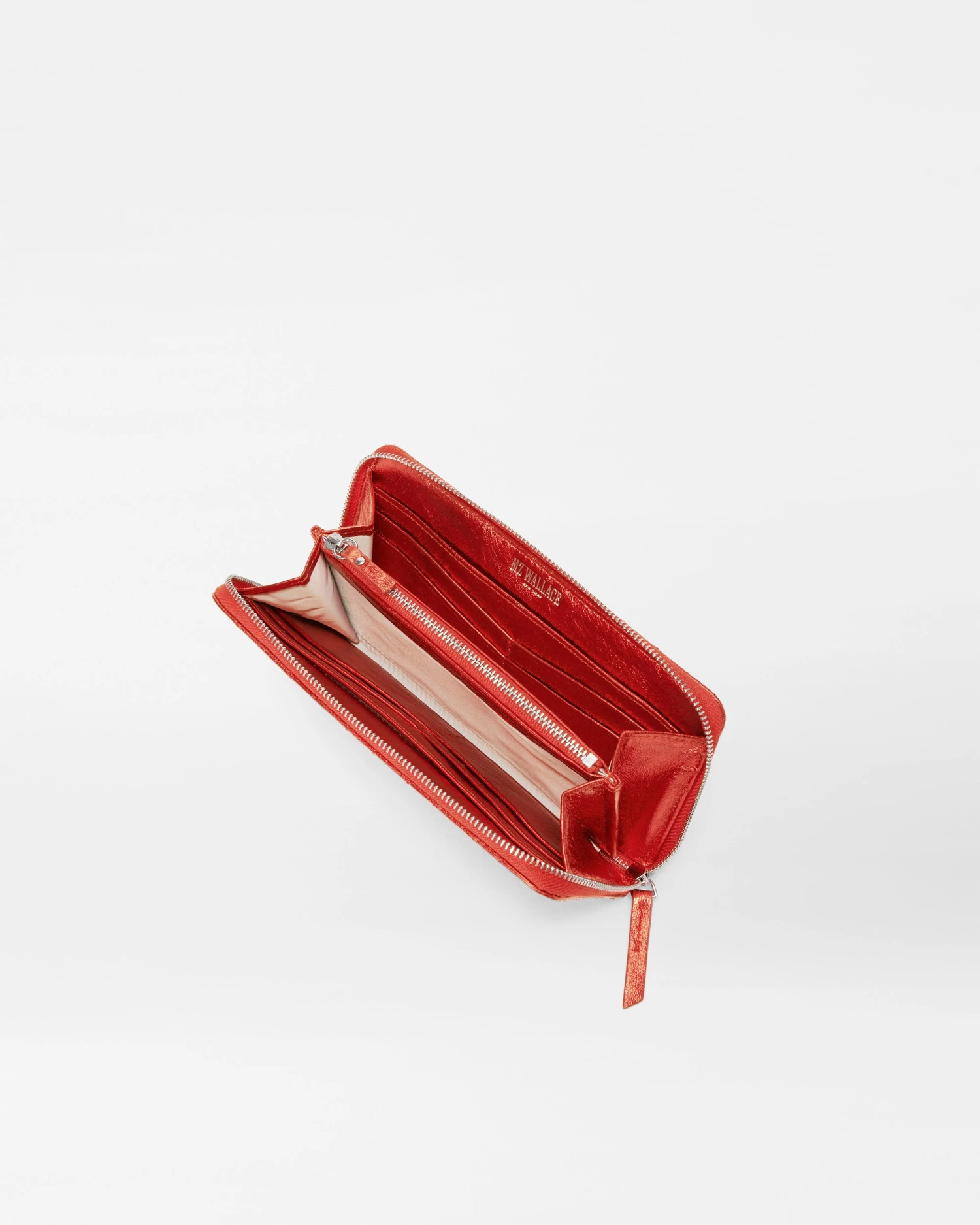 Red Candy Long Zip Round Wallet - Image 4