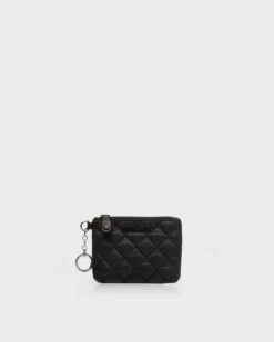 Black Flat Metro Key Pouch